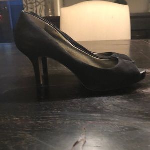 Banana Republic Peep toe black heels 2 1/2 heel